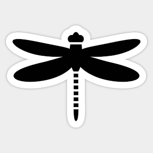 Bugs: abstract Dragonfly Sticker